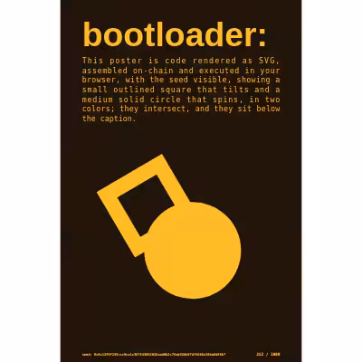 bootloader: selfie #312
