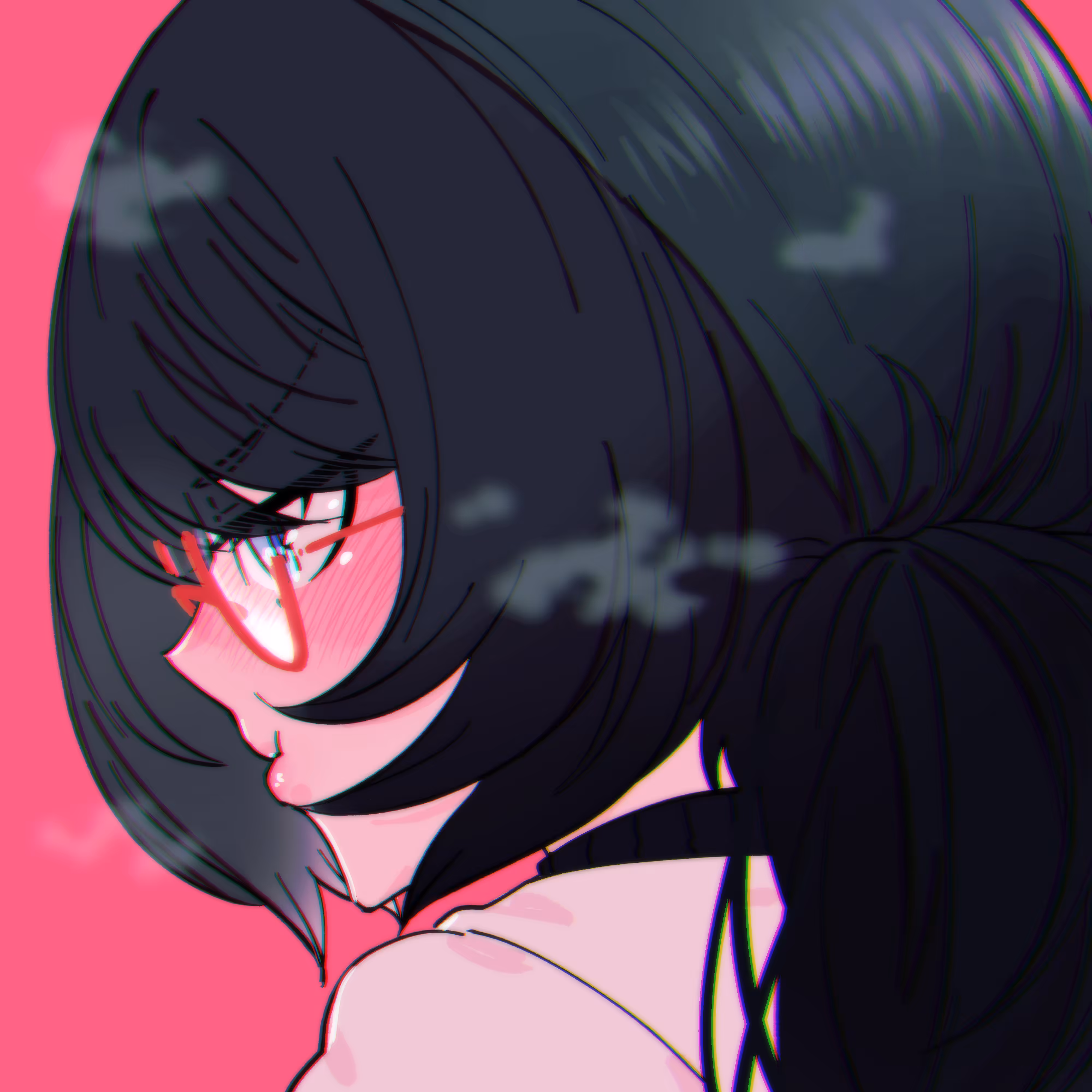 Kiyo was angry.