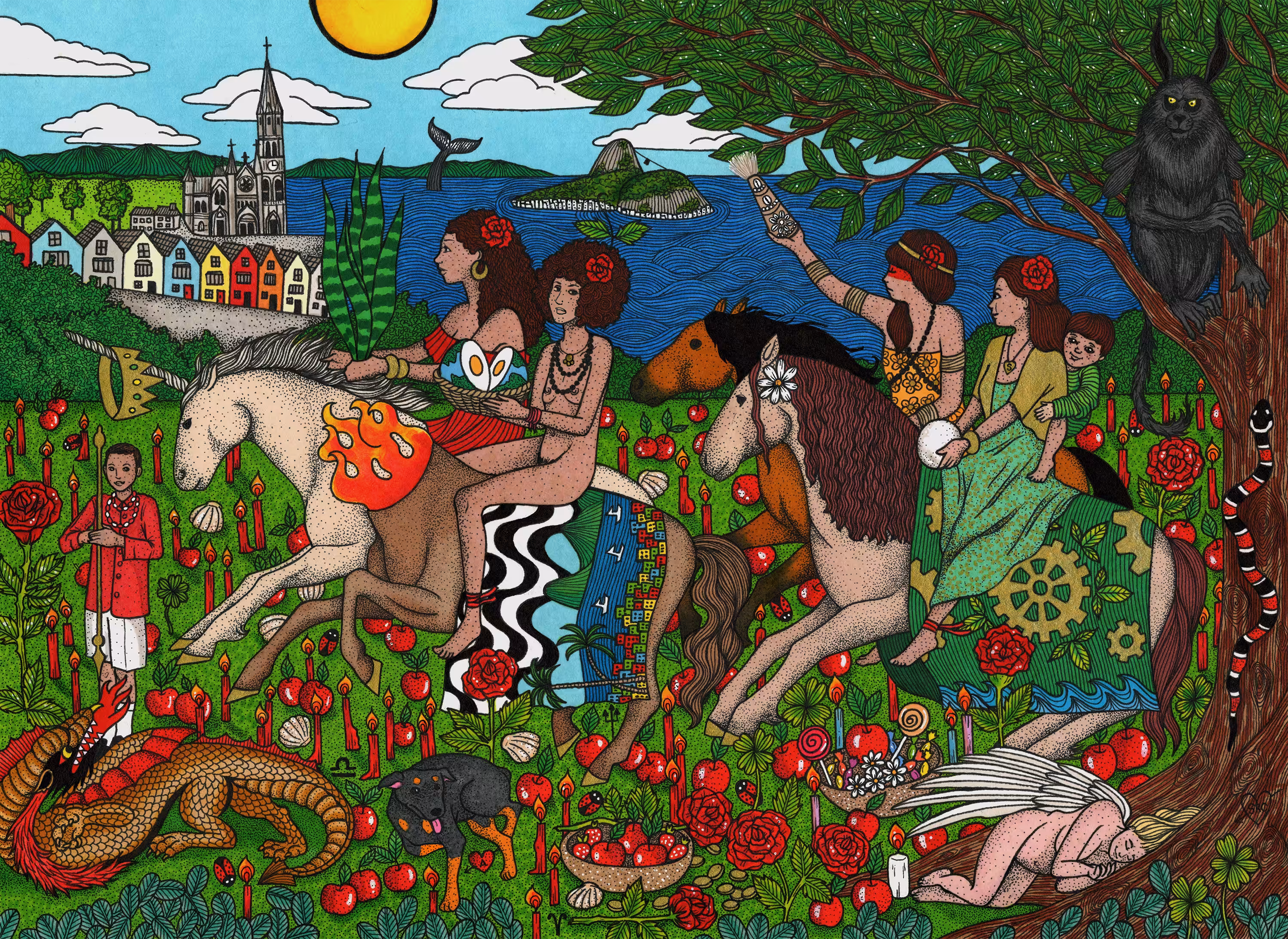 As amazonas da Taquara
