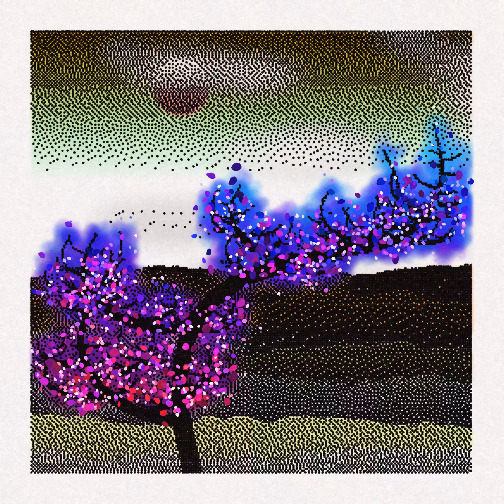 Dithered Branches #237