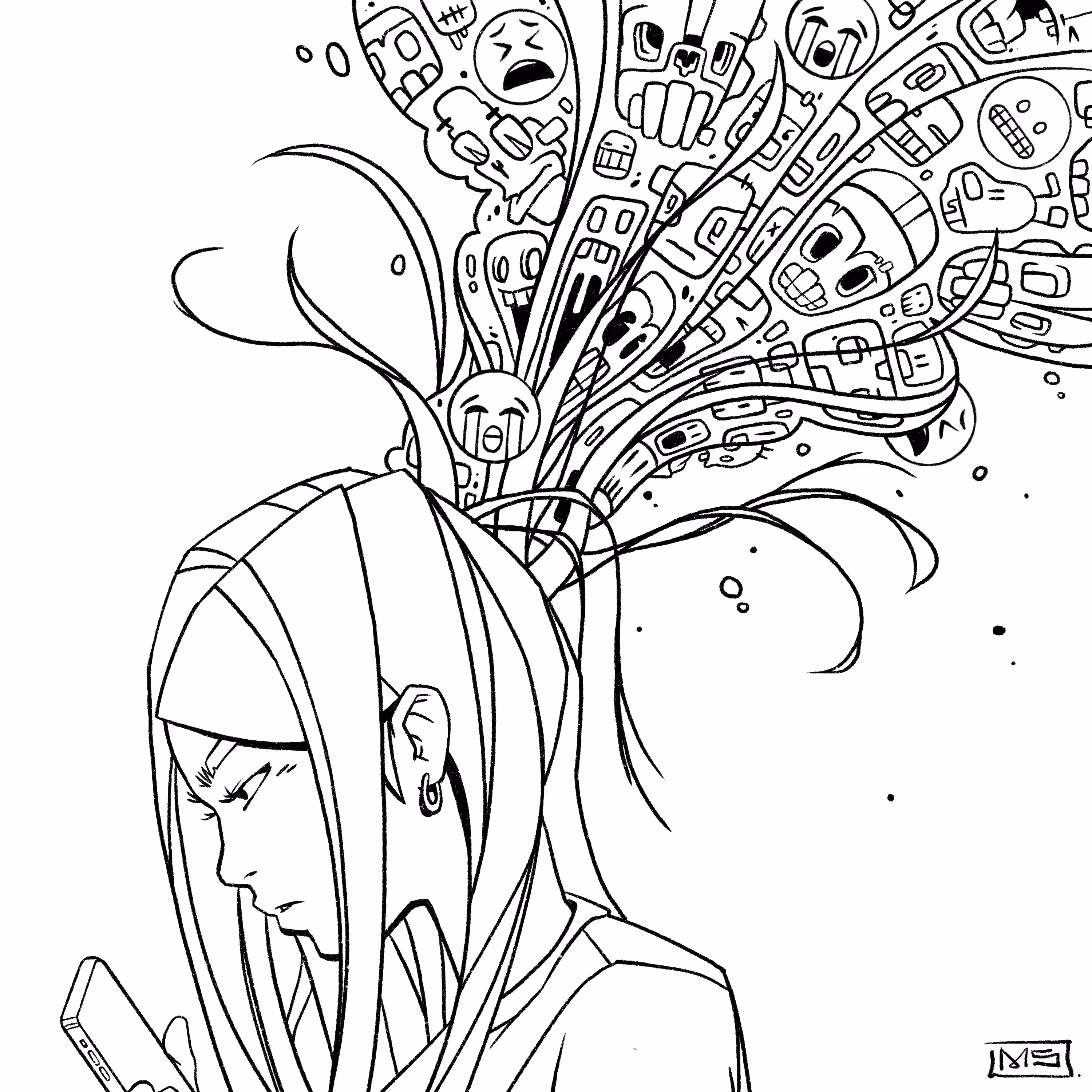 OVERLOAD (Line Art)
