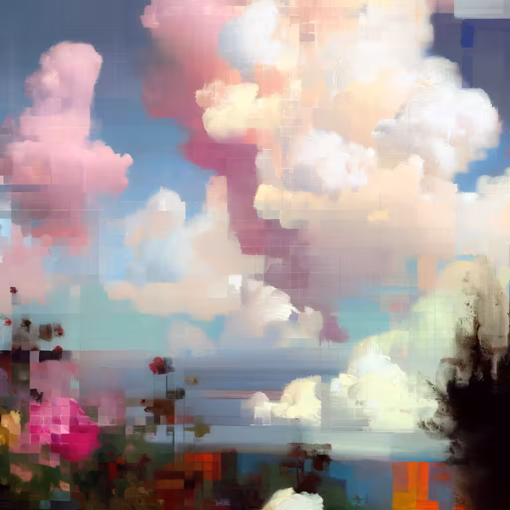 Cloud Pixel Landscape | 1