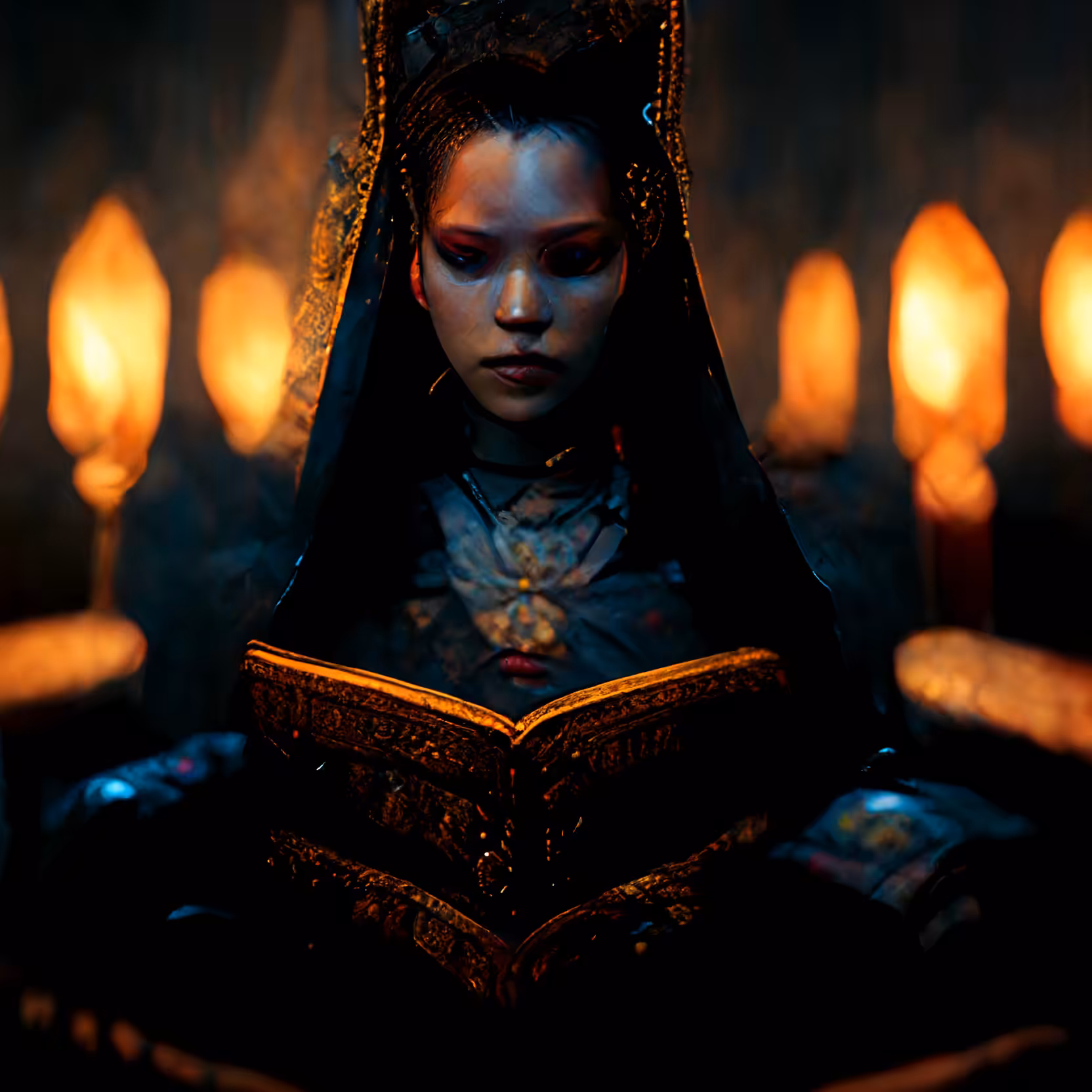 Dark Tarot Card #2: The High Priestess