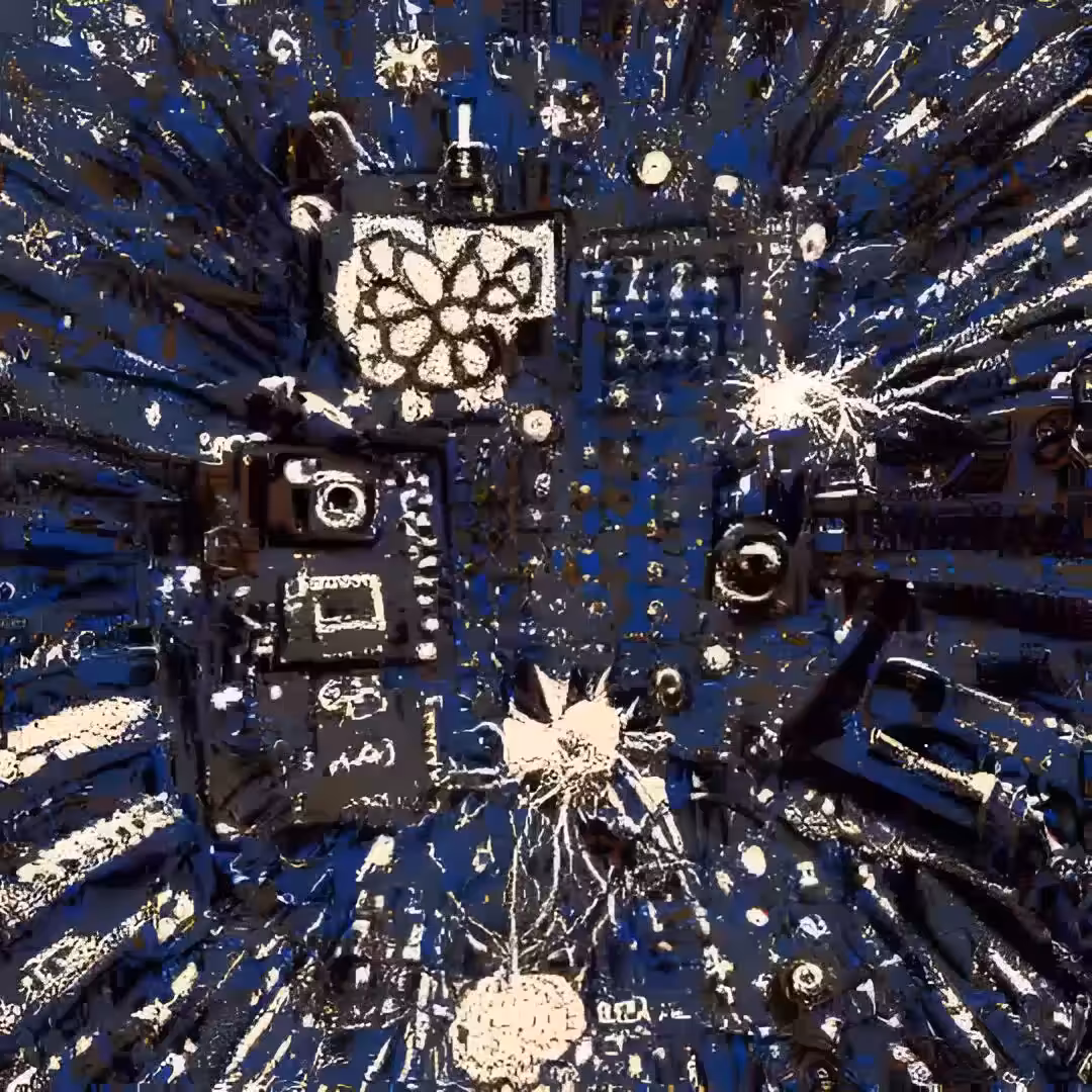 self-portrait of AI