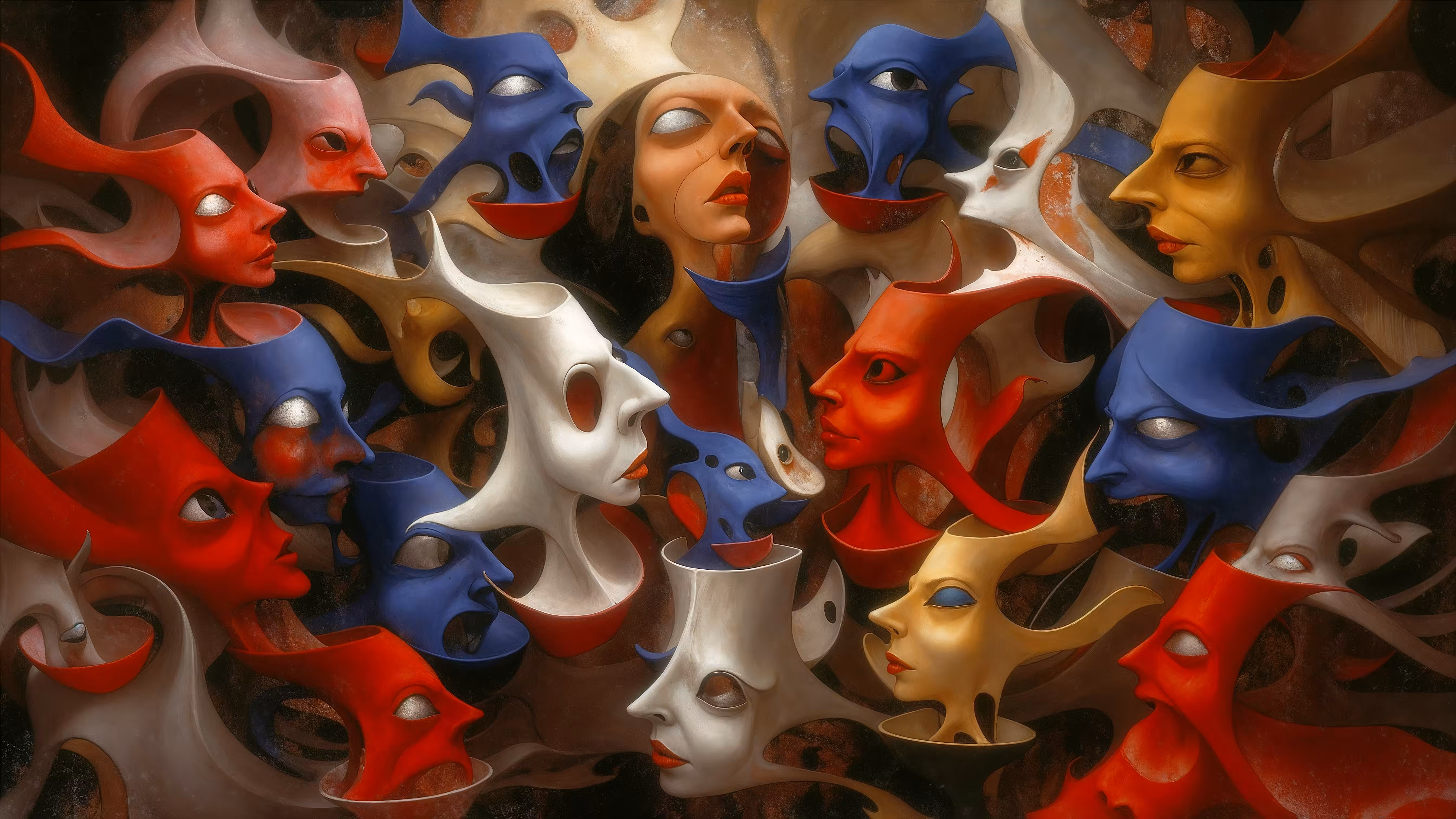 Eccentric Enigmas: Interwoven Selves 🎭