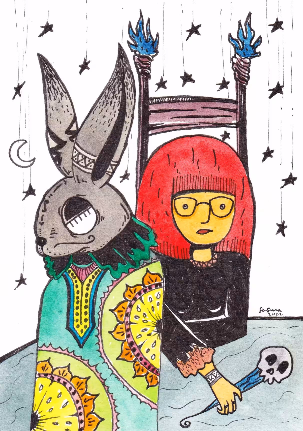 NEW YEAR WITH RABBIT