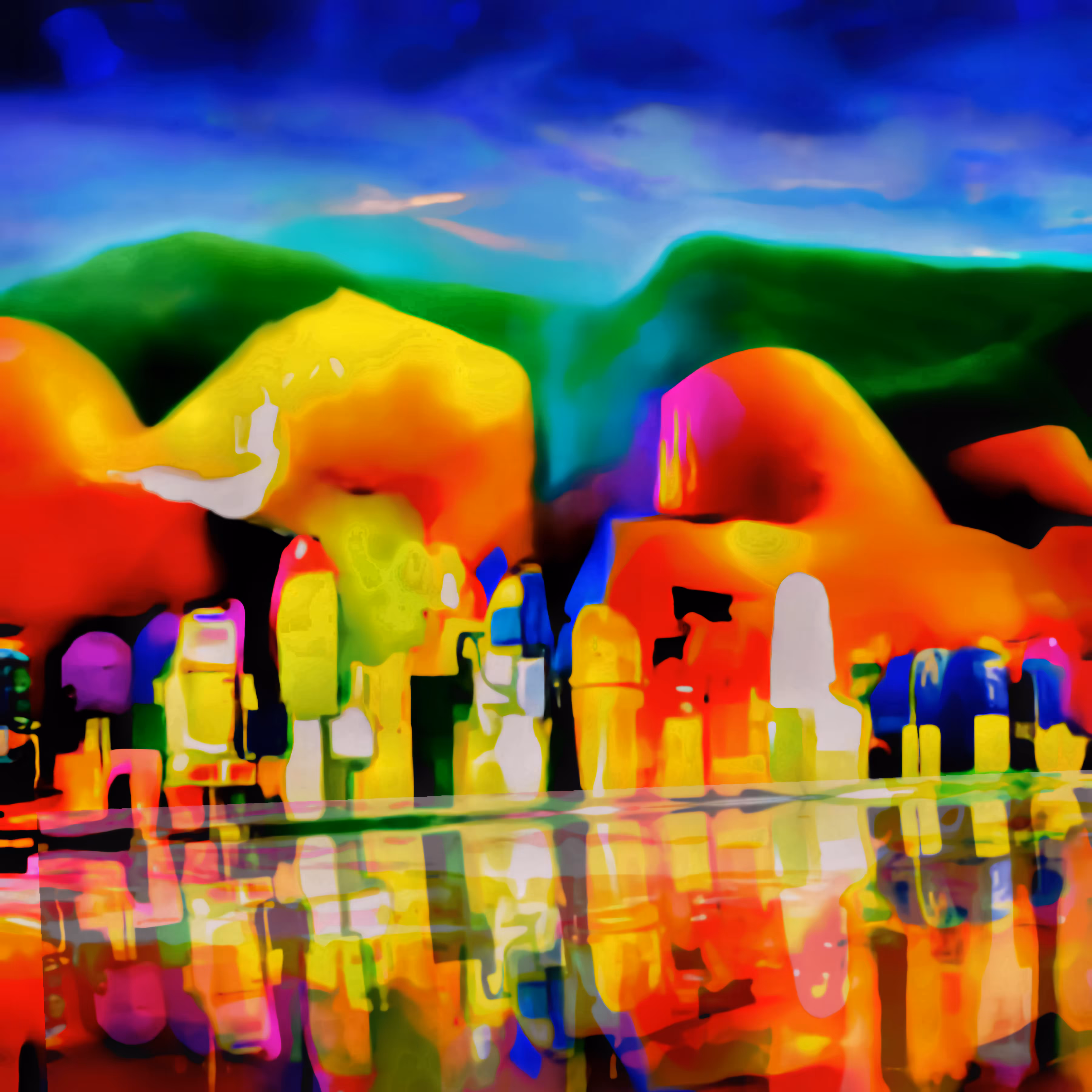 Rainbow City: Gumdrop District