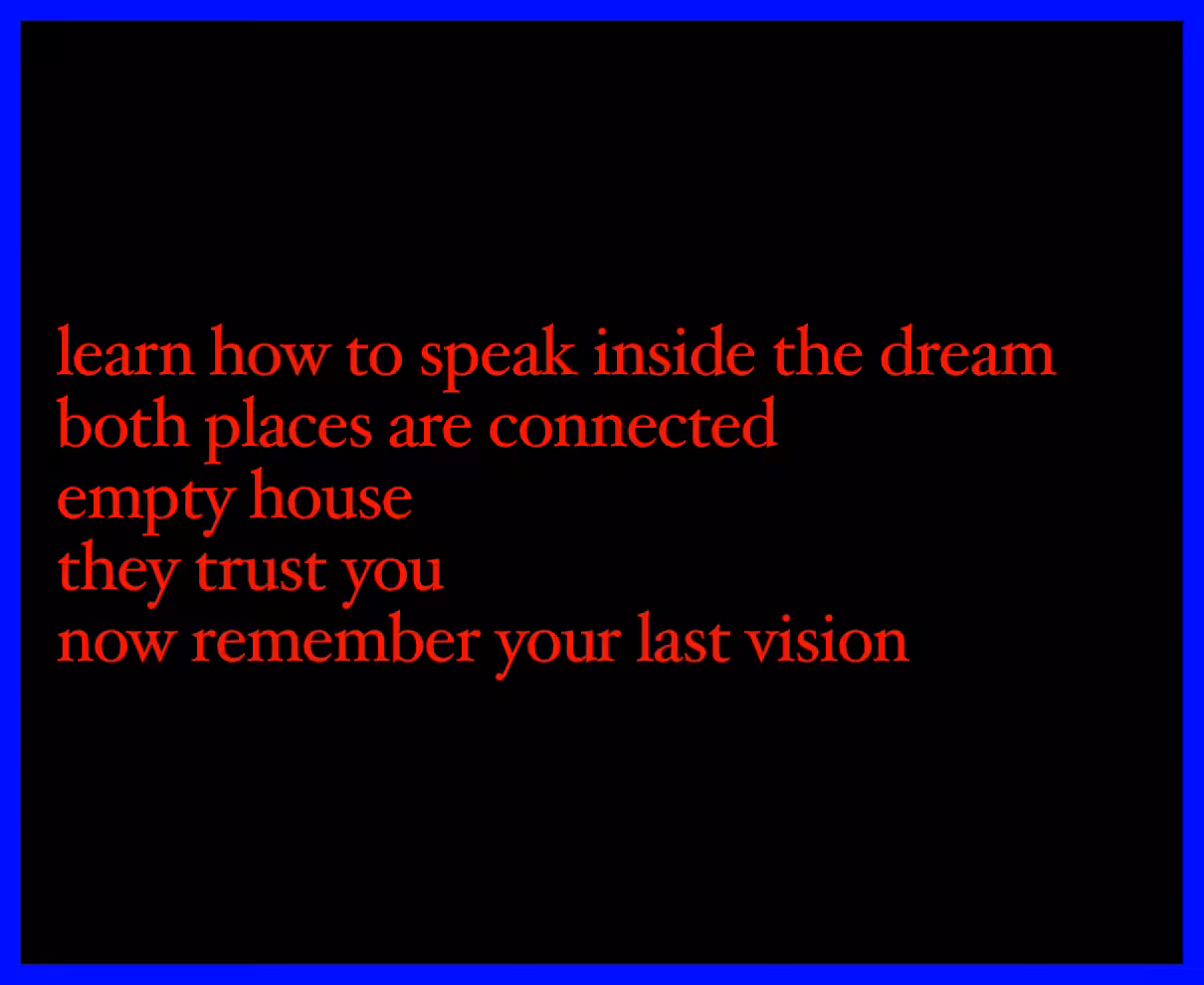 learn how to speak inside the dream