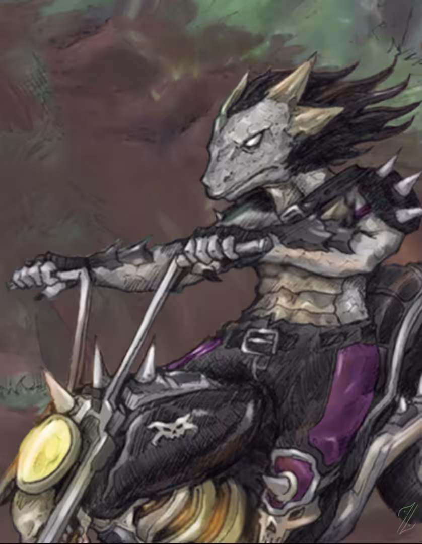 Dragon Biker