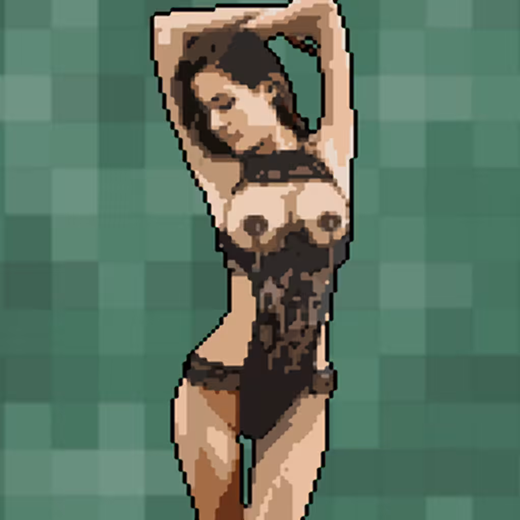 Hannah #89 Pixel Girl
