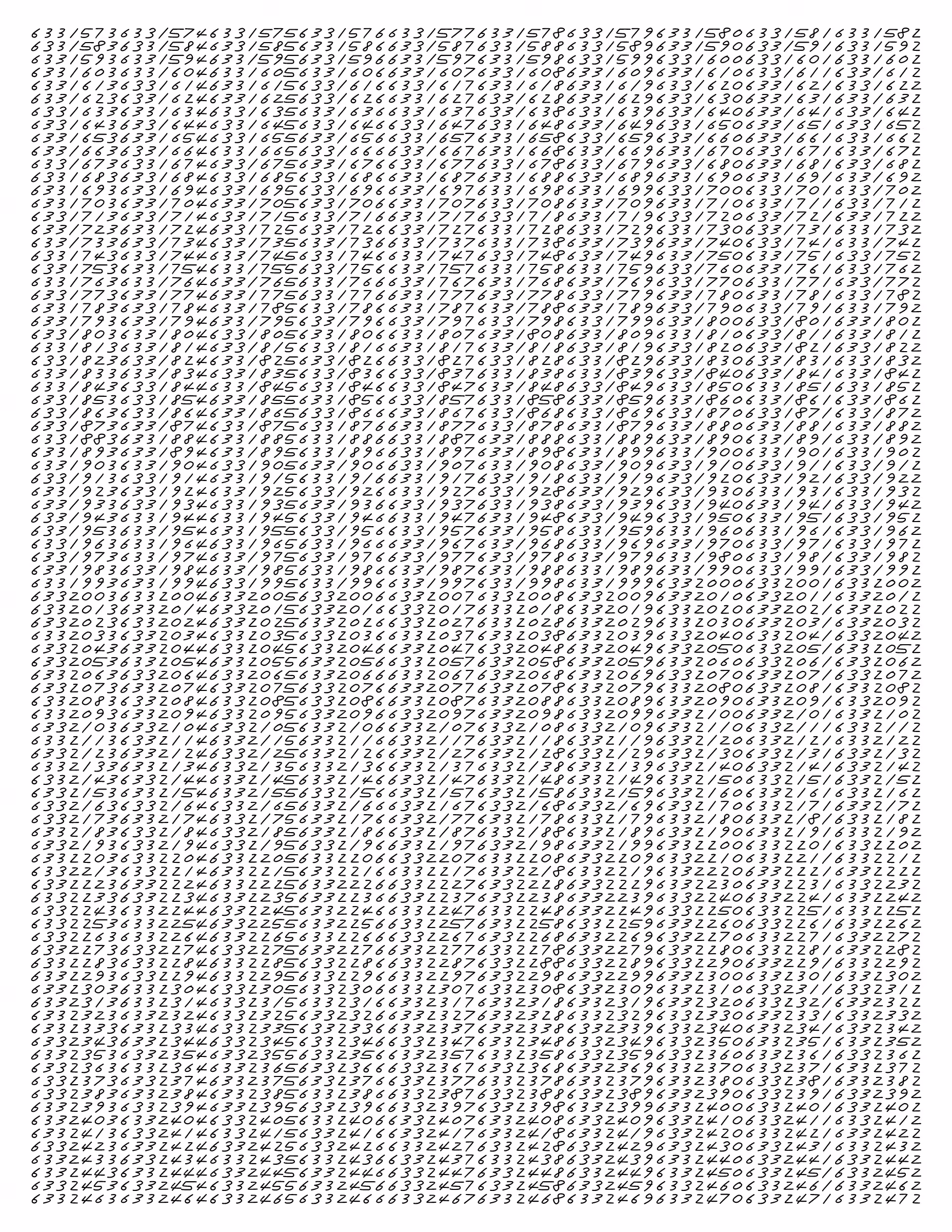 Endless (5,607,250 to Infinity) #2477