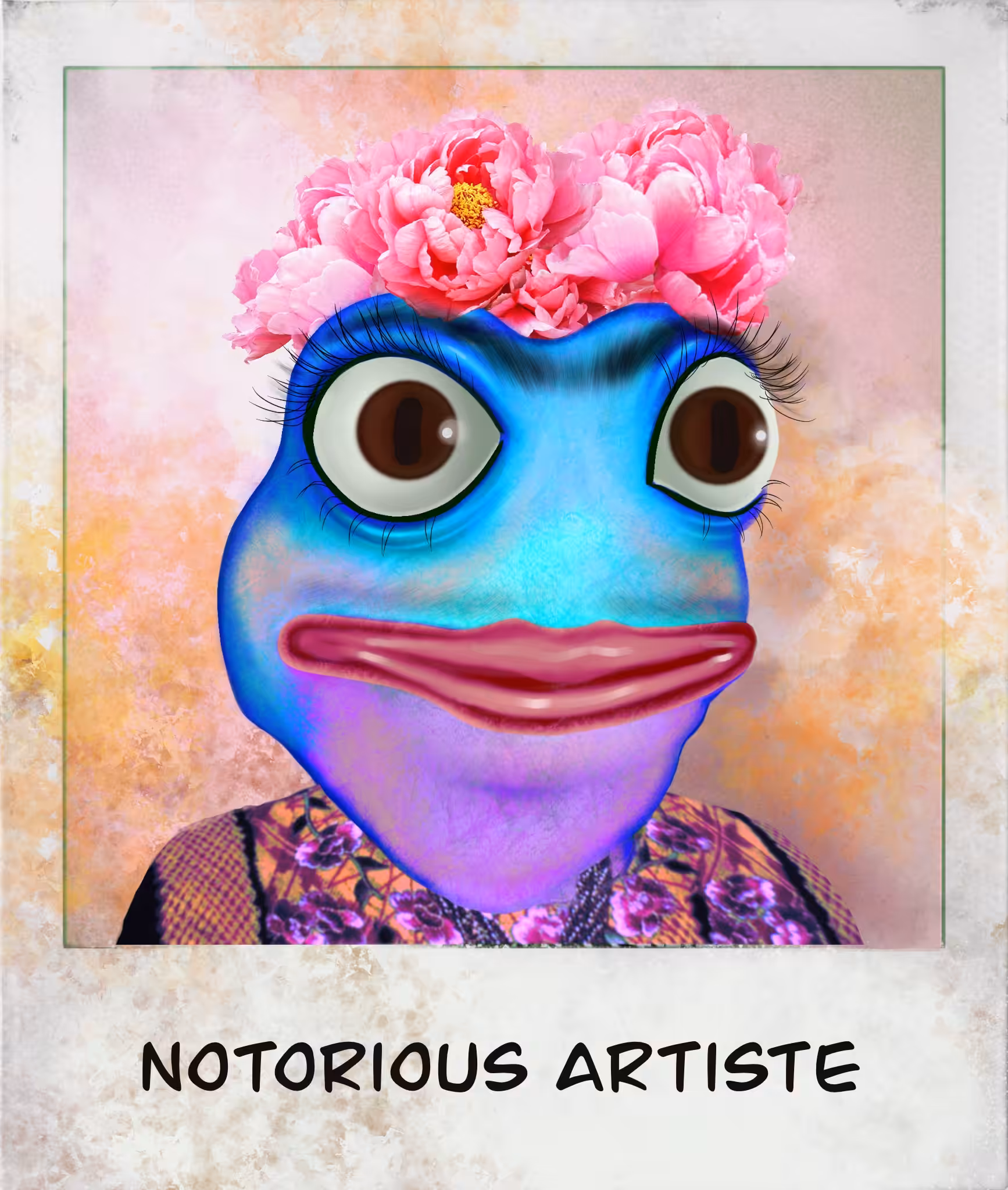 Frogland Notorious Artiste - Frogga Kahlo