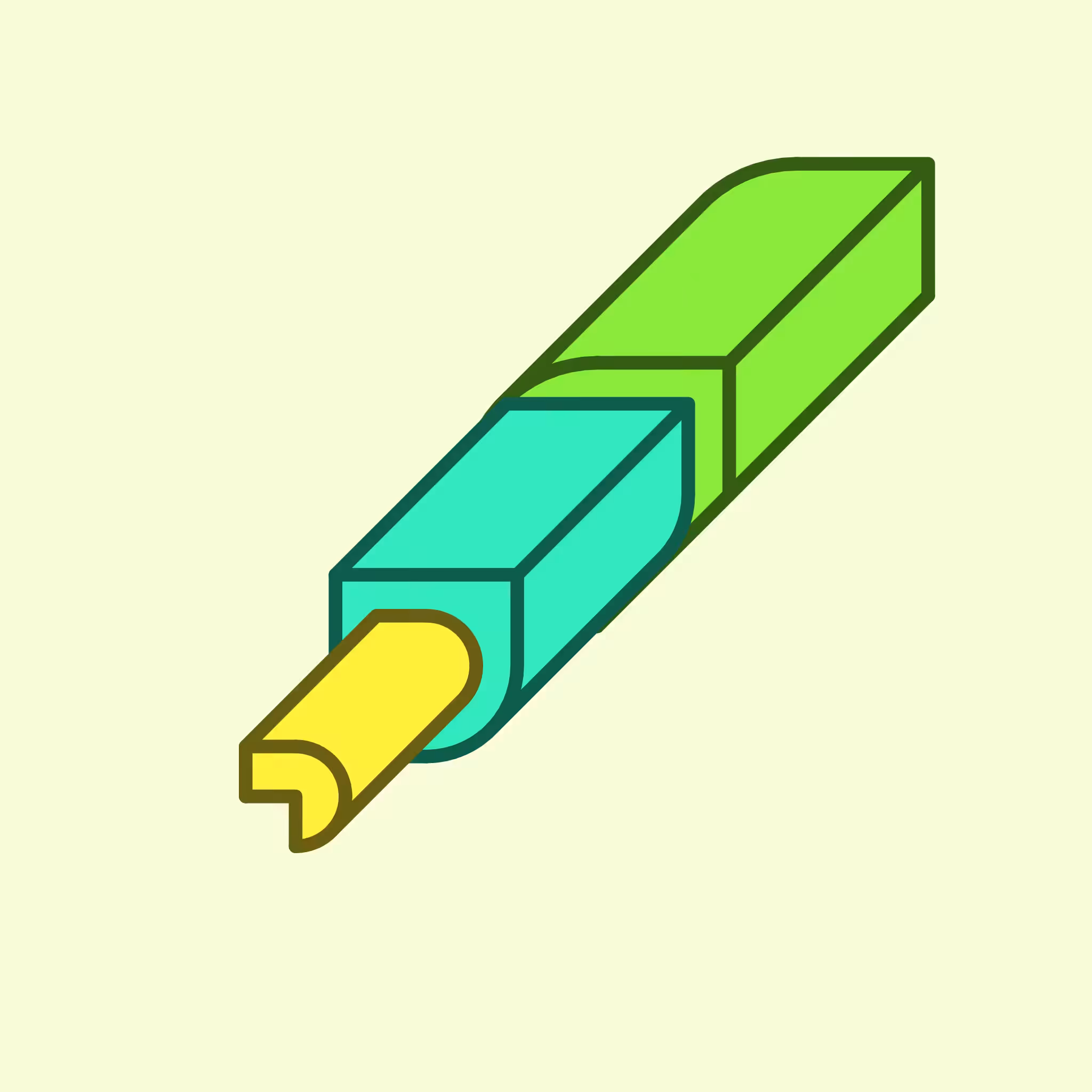 Calm shapes #4