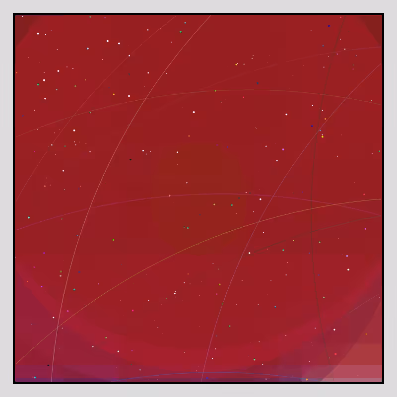Color Field Starry B #18