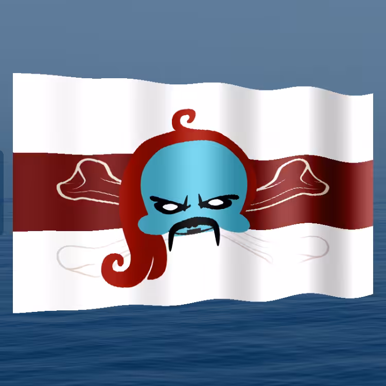 Jolly Roger Flag #6
