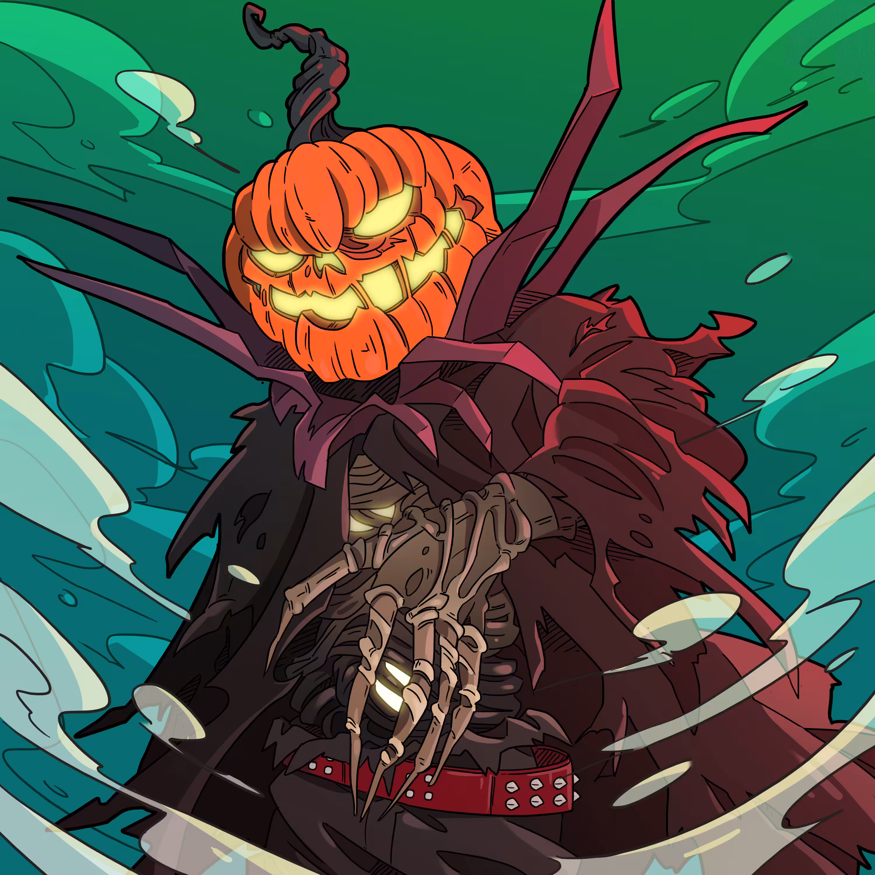 Jack o lantern #07 (REPAINT)
