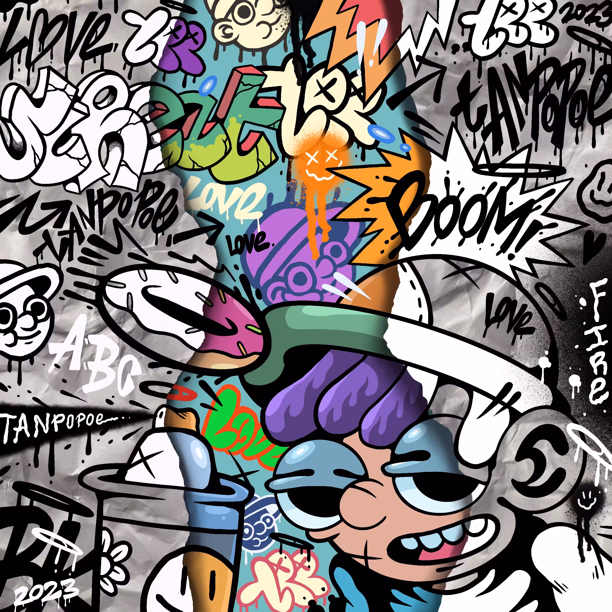 Break the fear and let's do some graffiti!!!