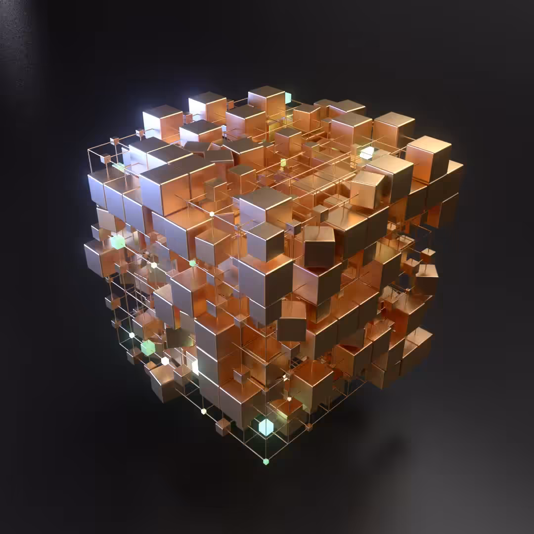 Gold Cuboid