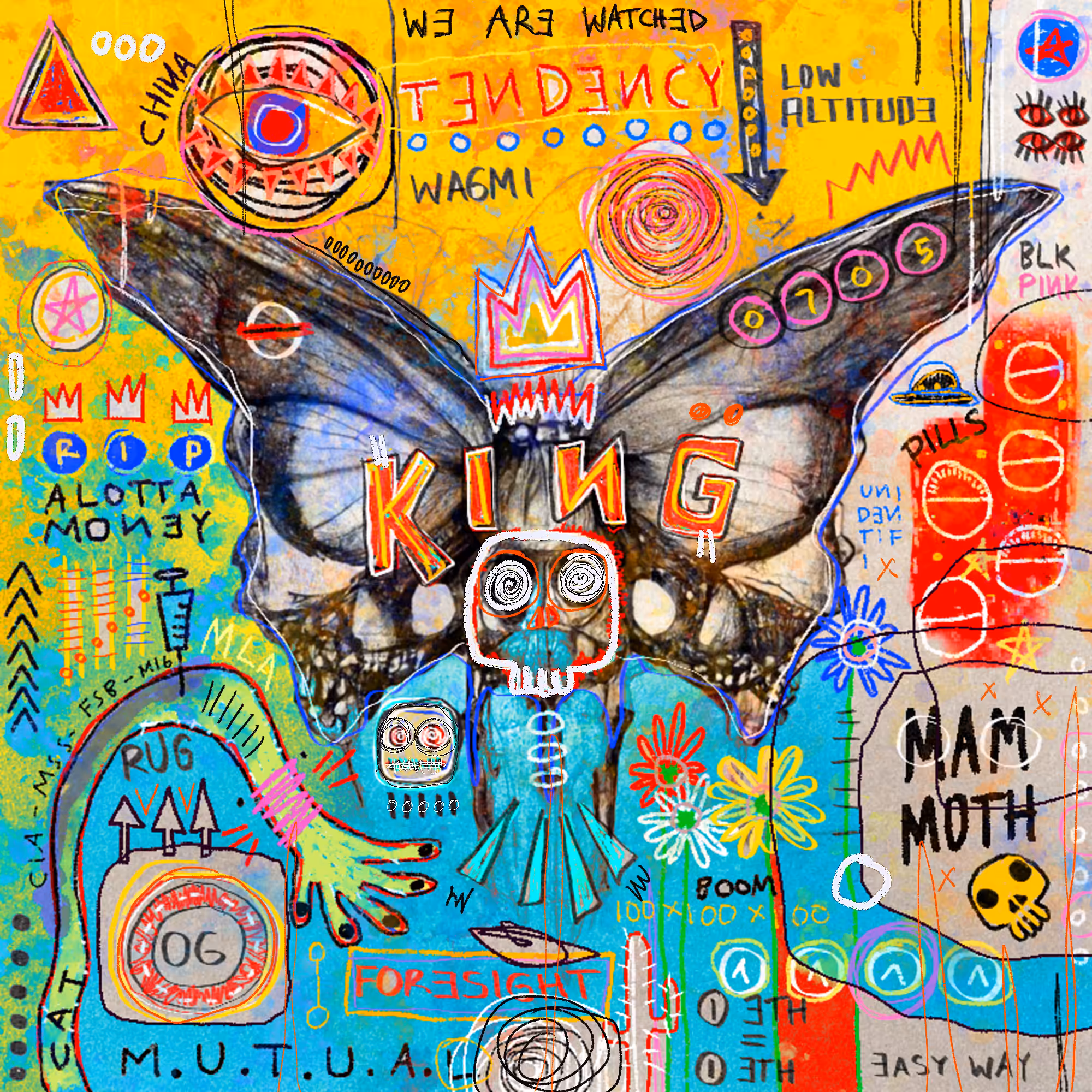 Ezra Igor x O.G. SPIRATOM - Butterfly Skullz 💀🦋 Collab