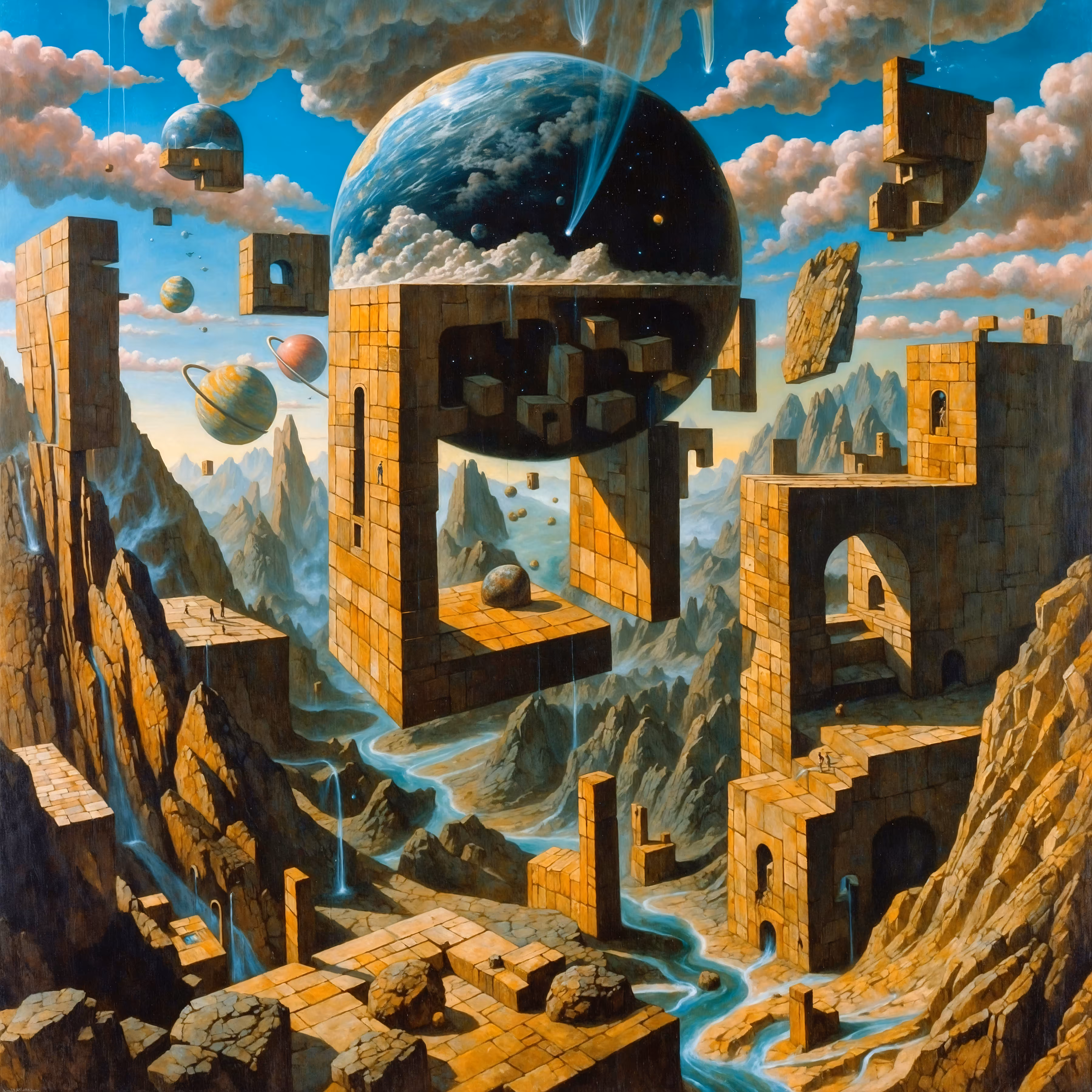 Unmixed Surreal: The Foundry of Worlds