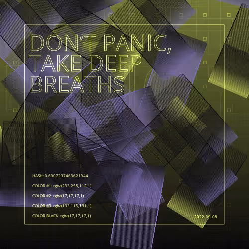 Don’t panic #11