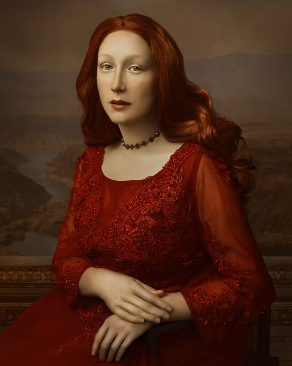 A Lady in Red