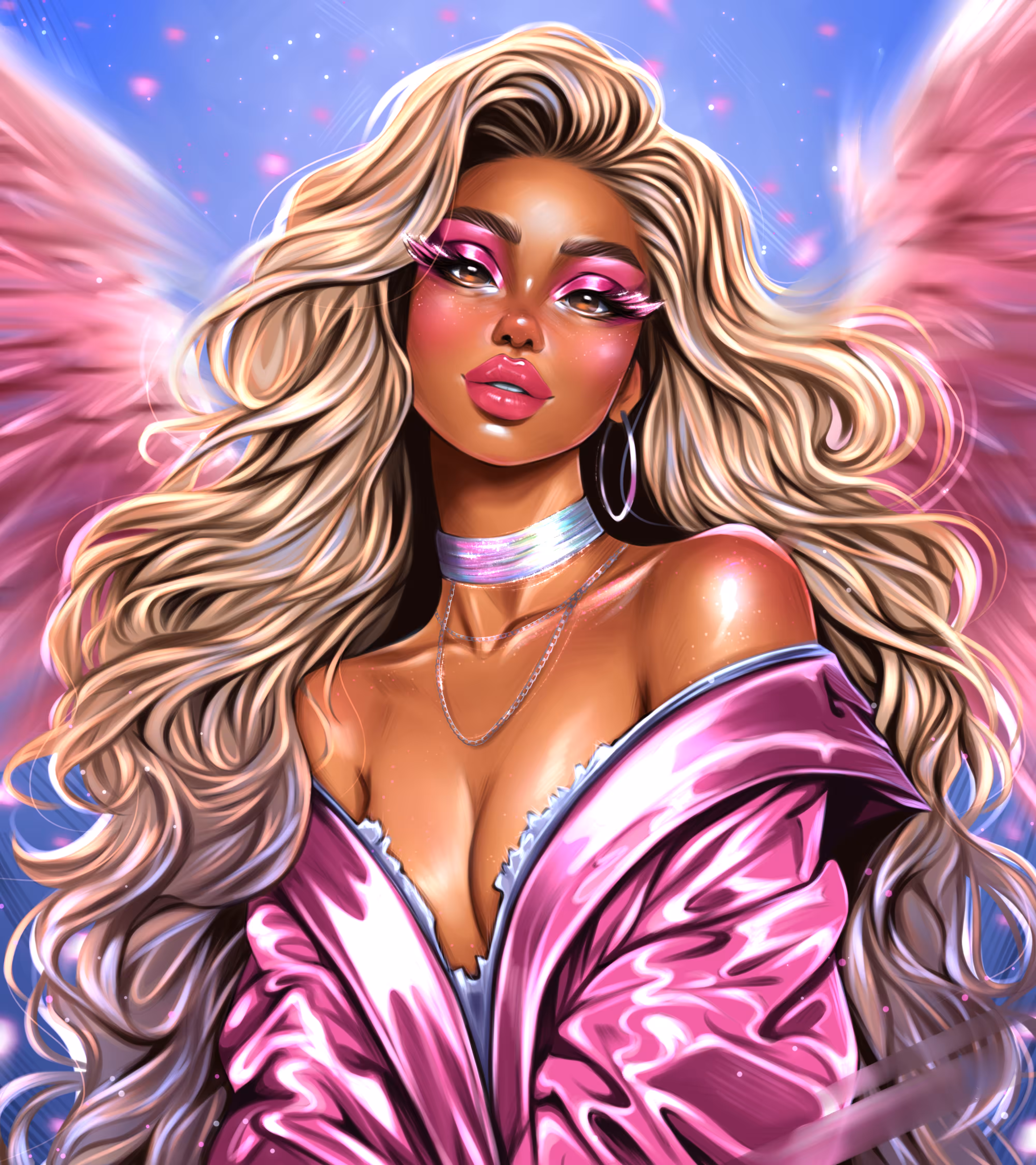 Angelic sensuality