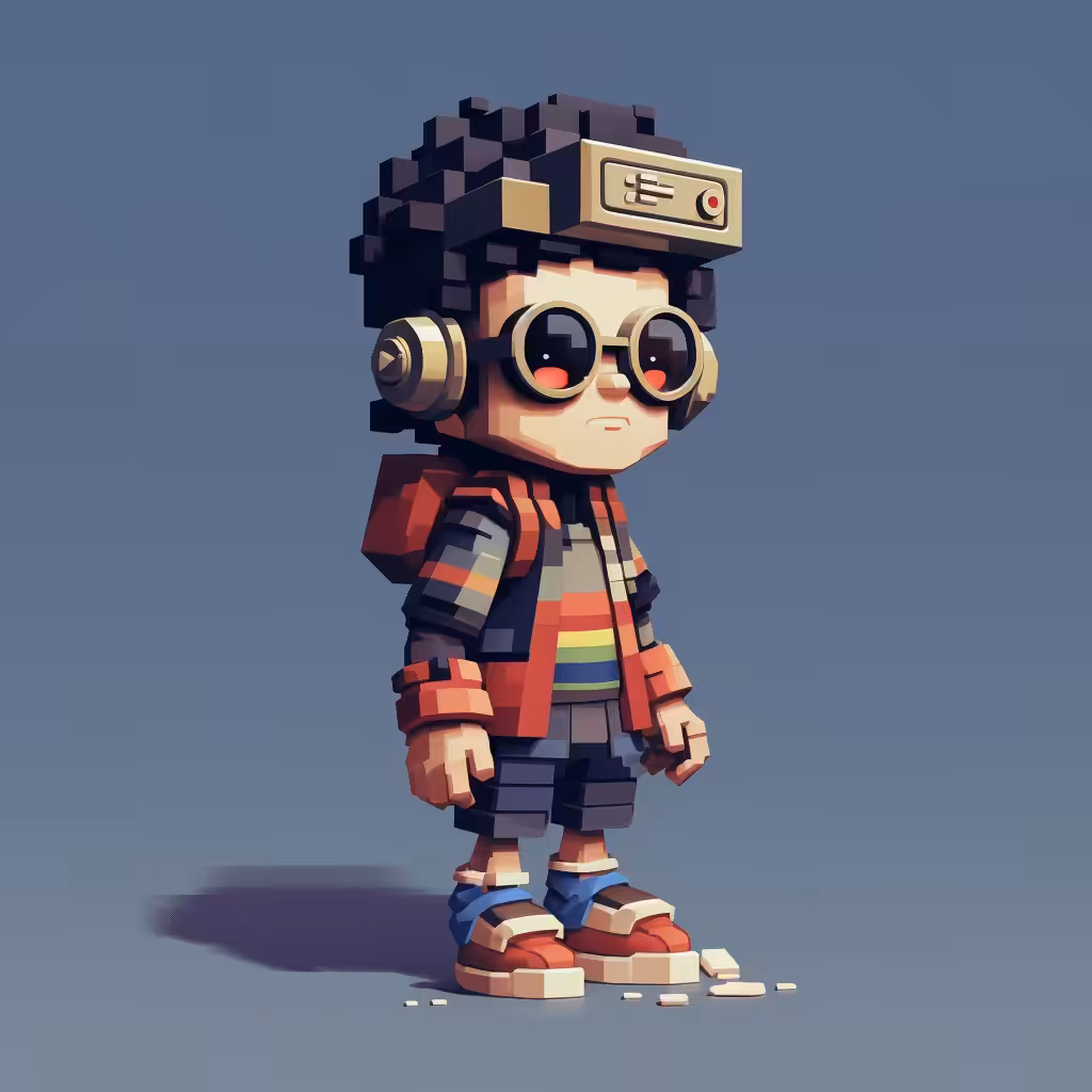Tez Pixel Figure #175