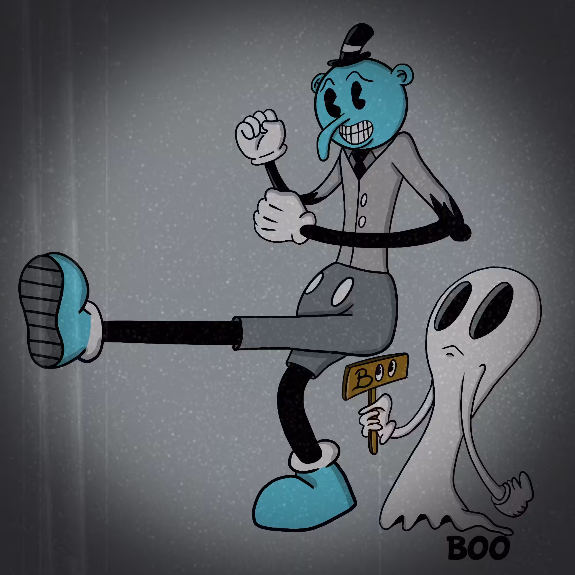 Rubber Bones "Boo"