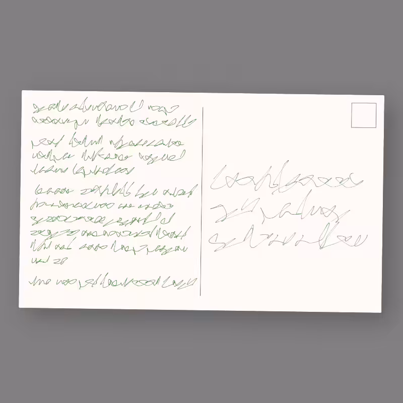 Unmailed Postcards #32