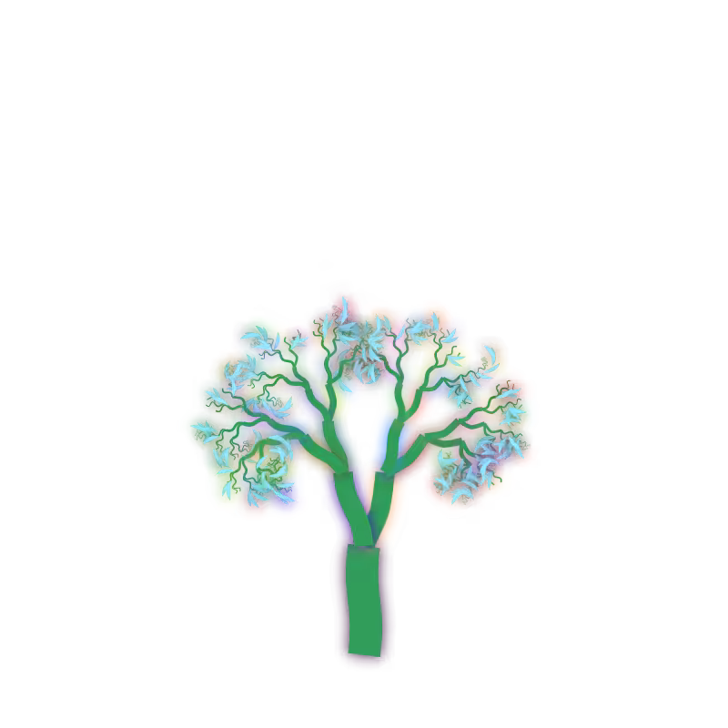 Generative Fractal Tree #10