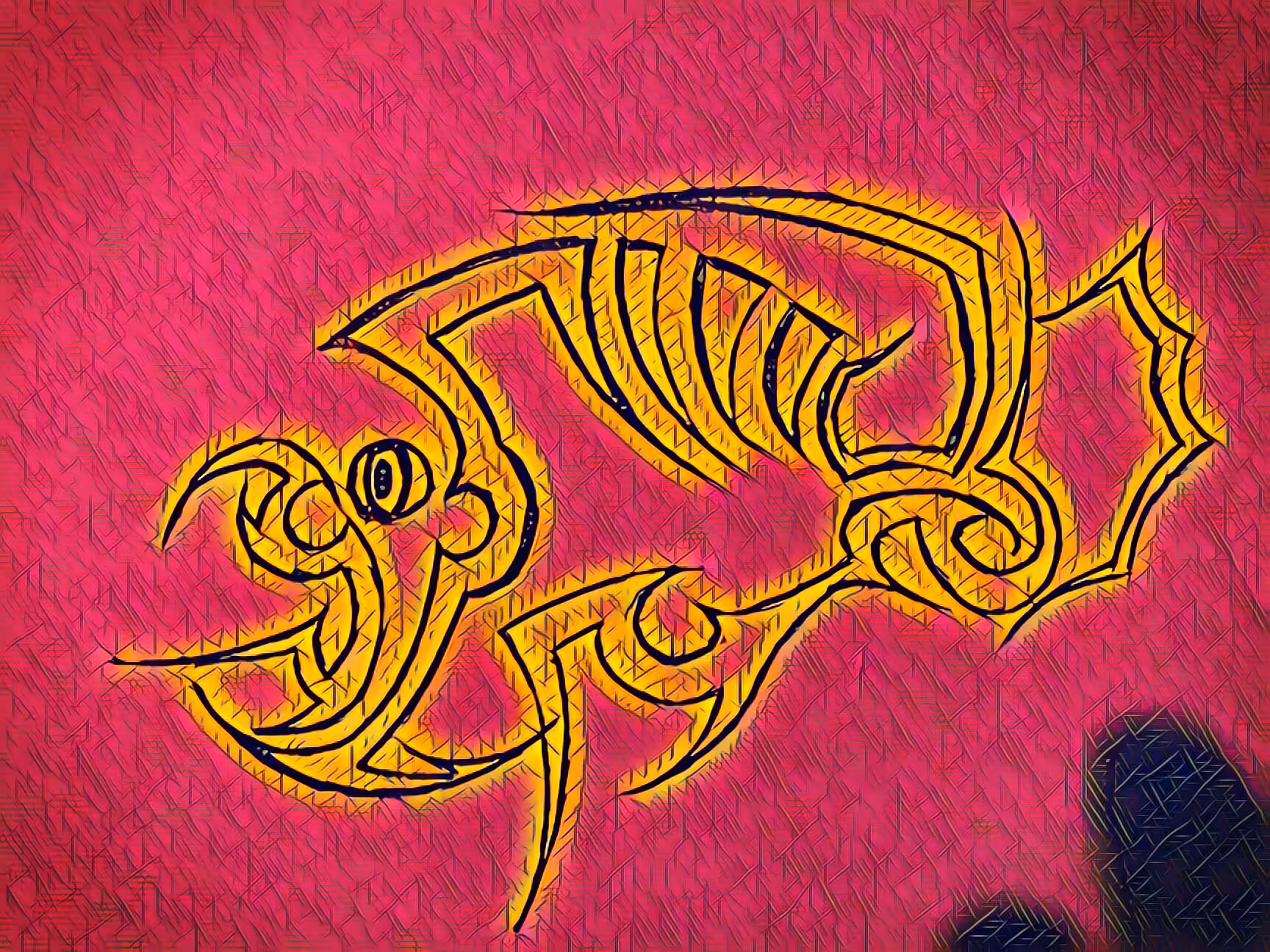 Animal insect tribal