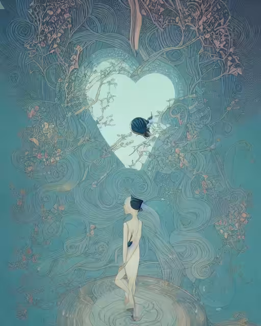 Walking in the dream world with love