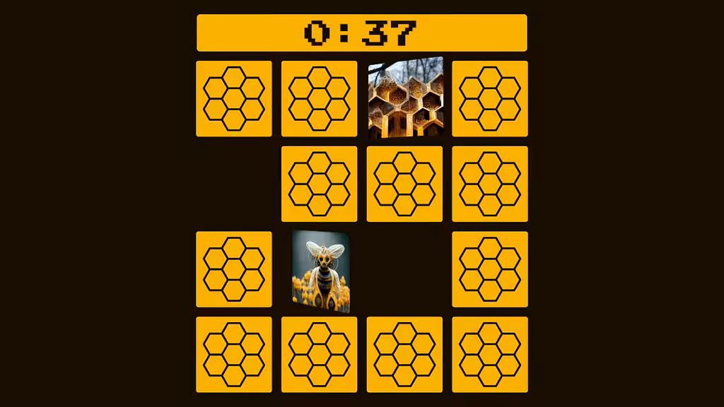 Bee City - Memory Game