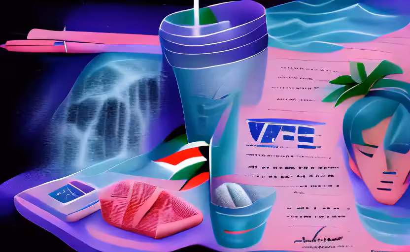 Vaporwave Illustration 12