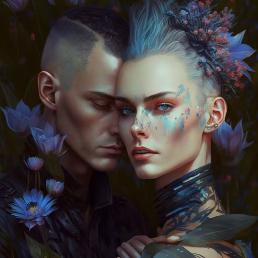 L'amour parmi les fleurs