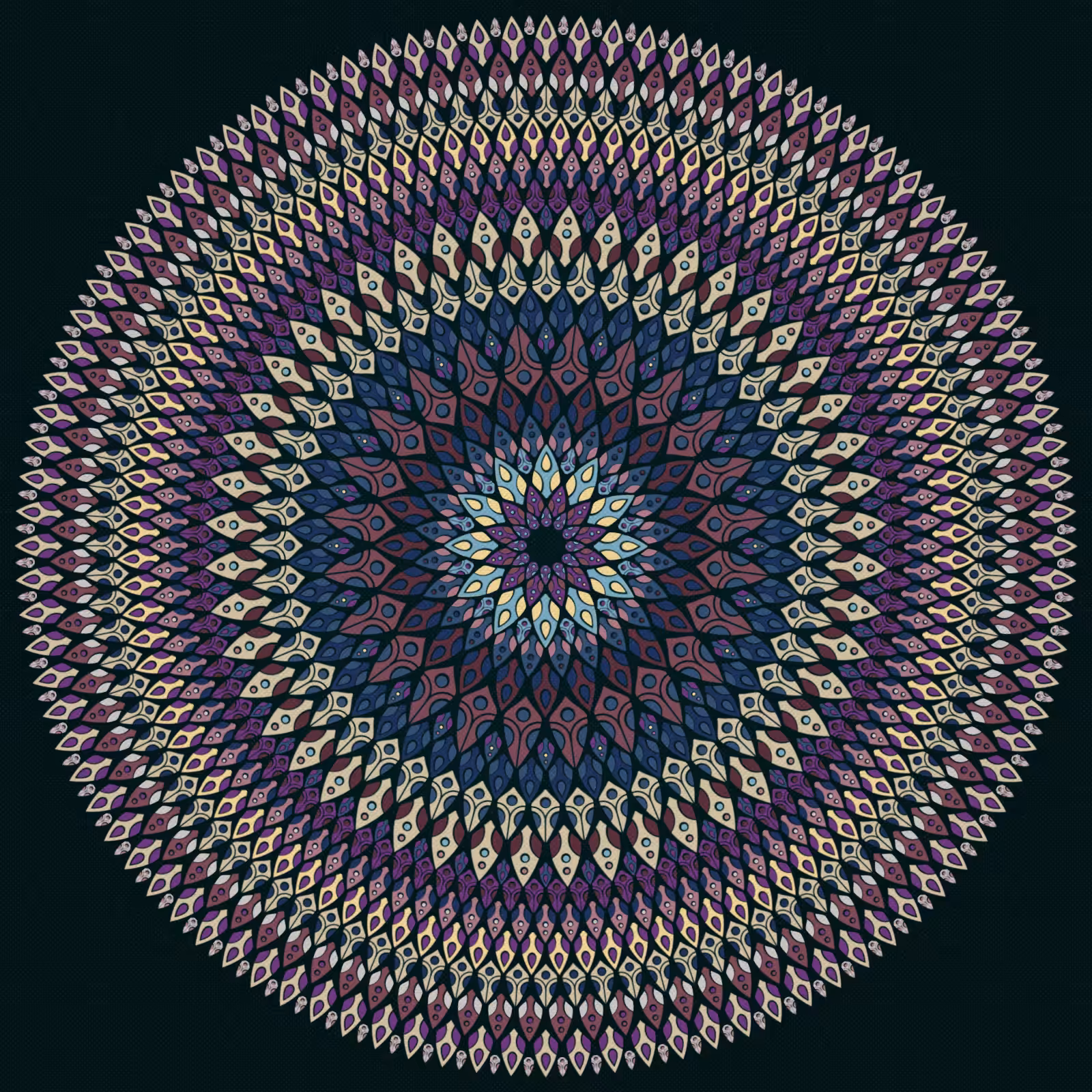 The Owl Mandala #1