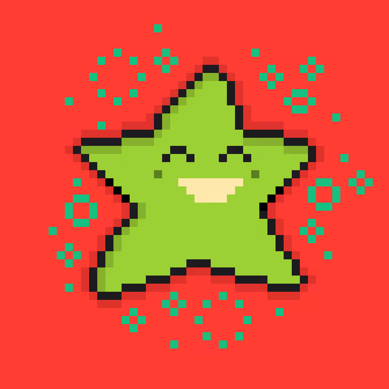 Sparkly Crypto Stars collectibles | #002 of #333