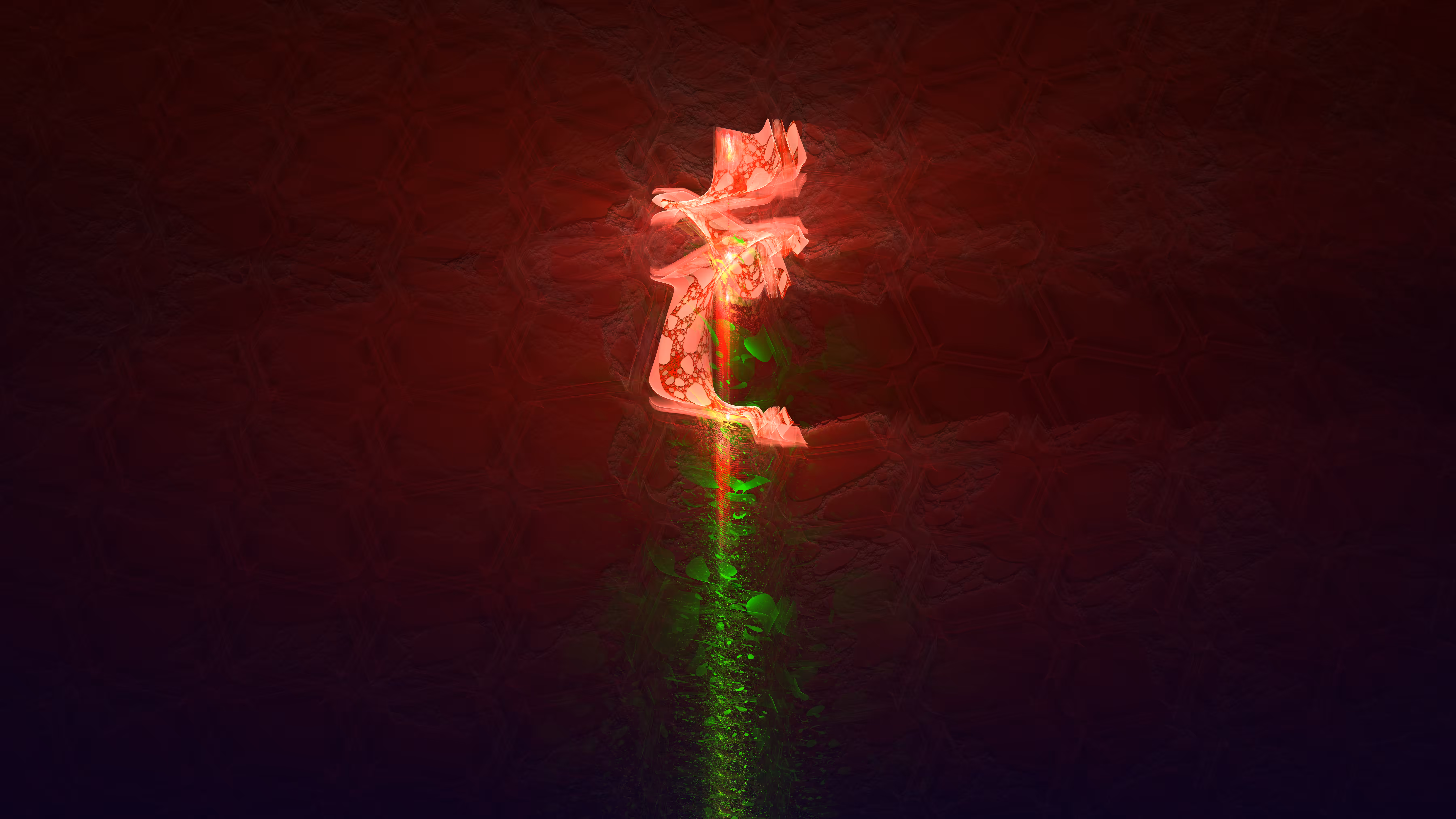 Fluorescent Snapdragon