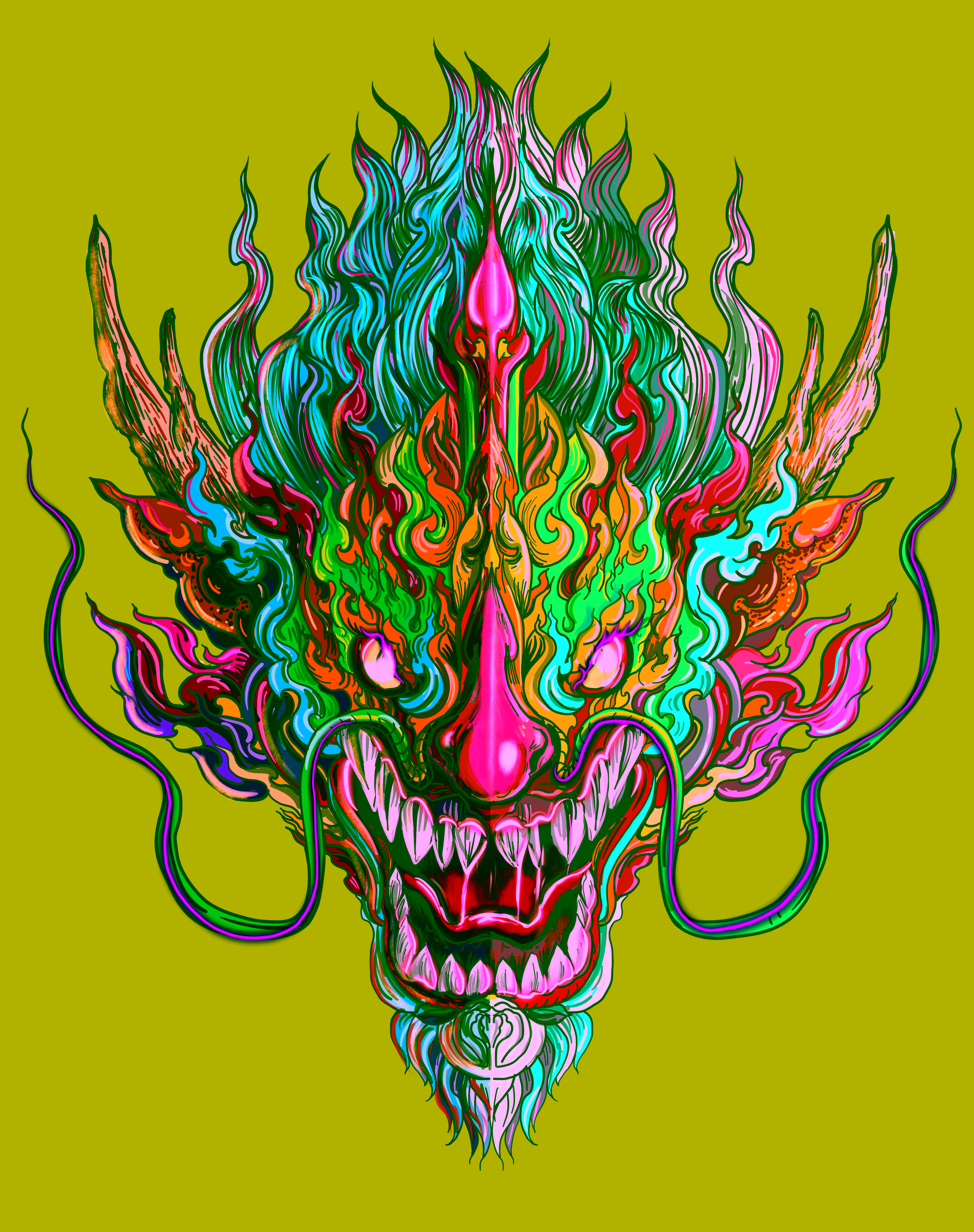 Dragon cyberpunk #07