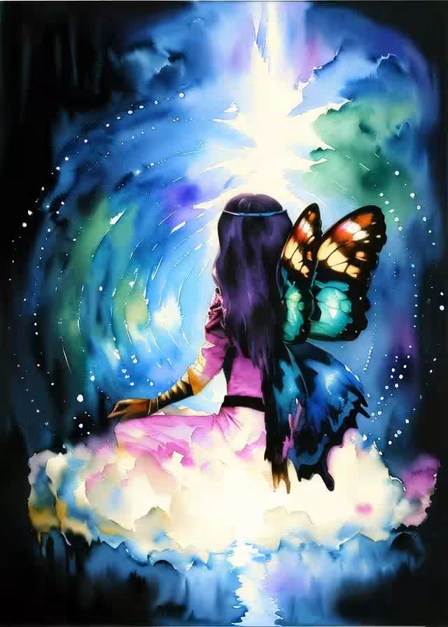 Butterfly girl 2