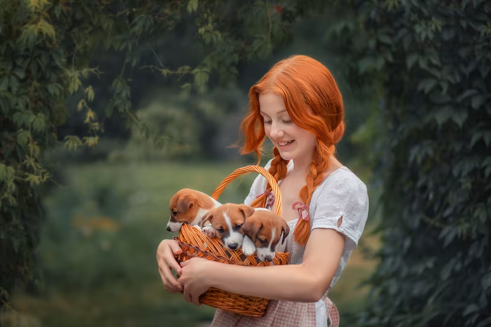 Red-headed happiness