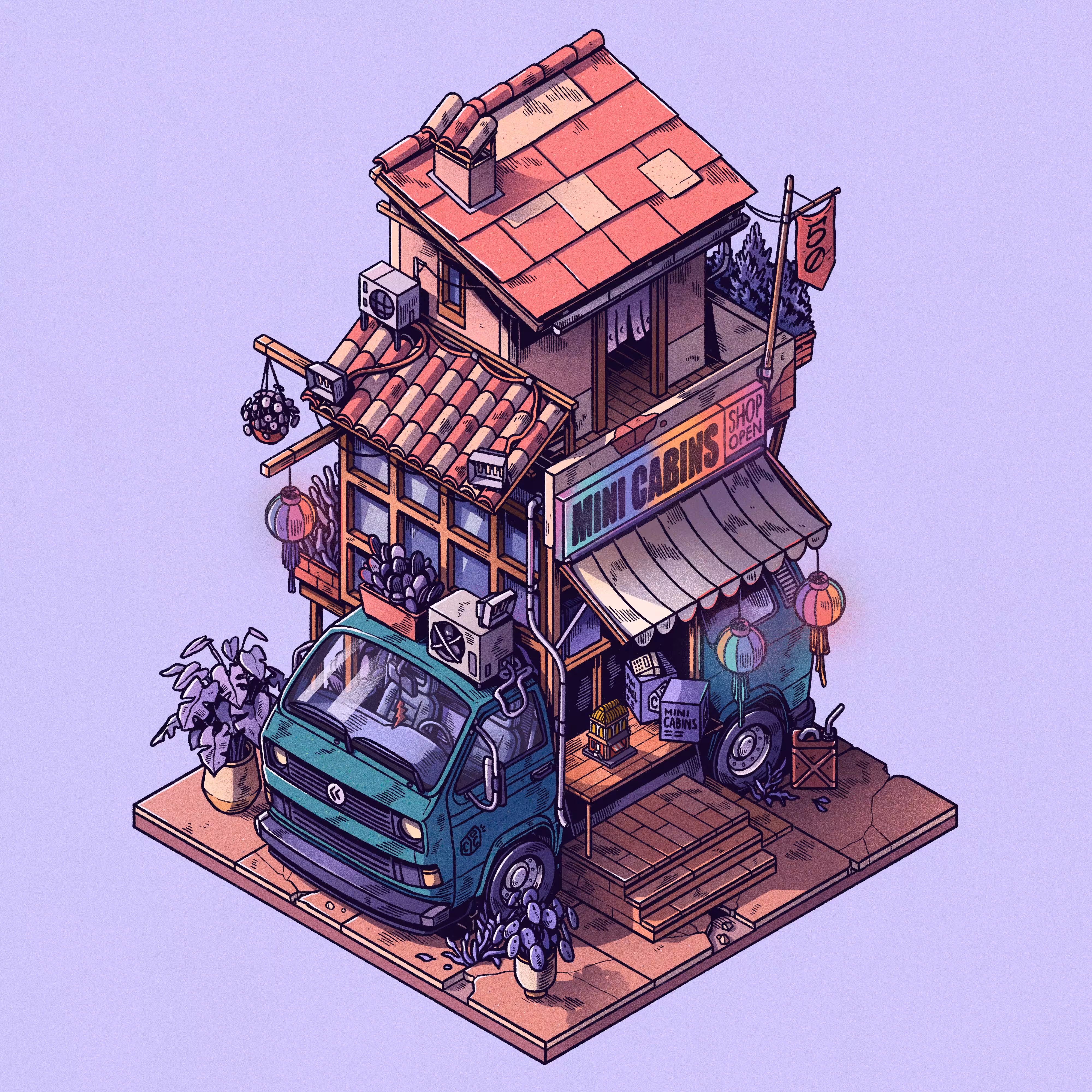 Curious Cabins #50: Caravan #72