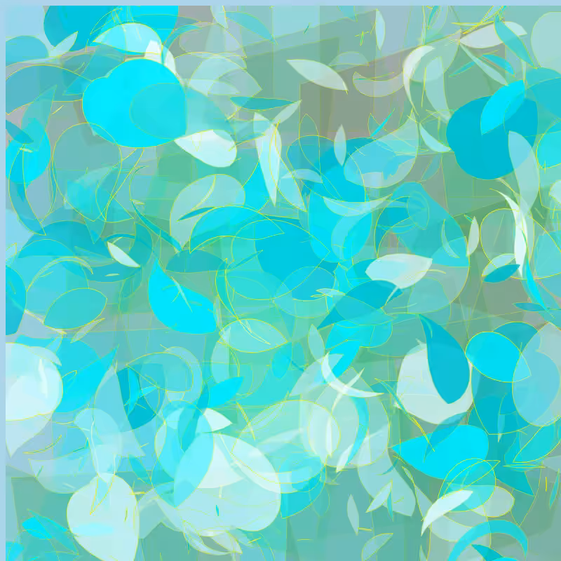 Leaves and glasses #11
