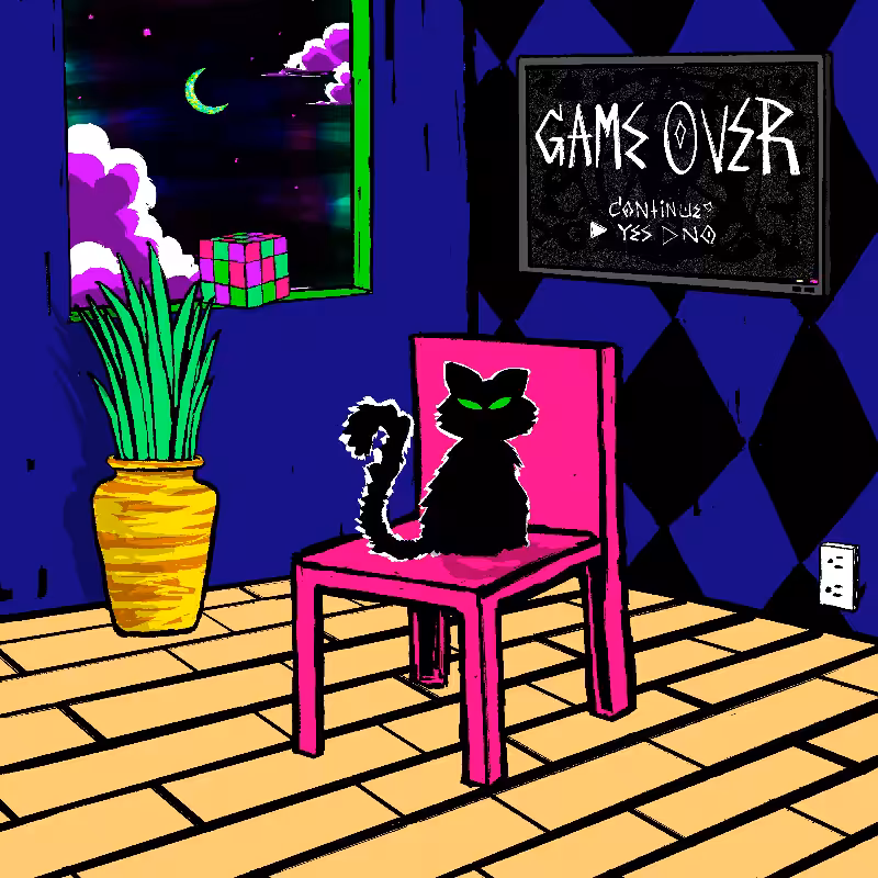 pink chair in the blue room #16
