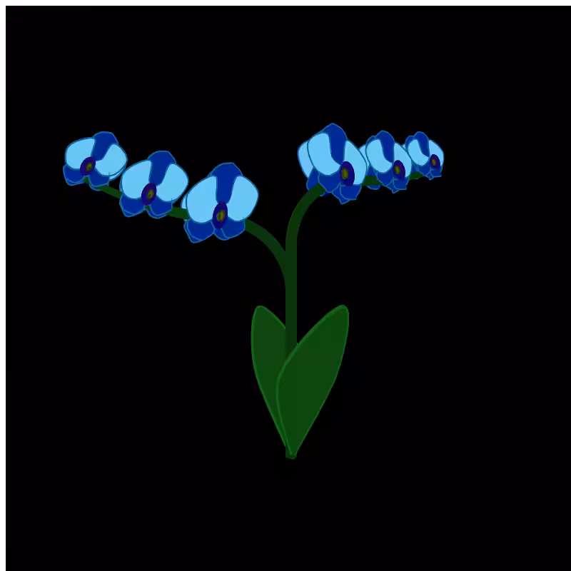 Meta Flower 13 - Orchids #4