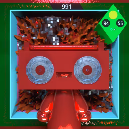Boomboxhead 991