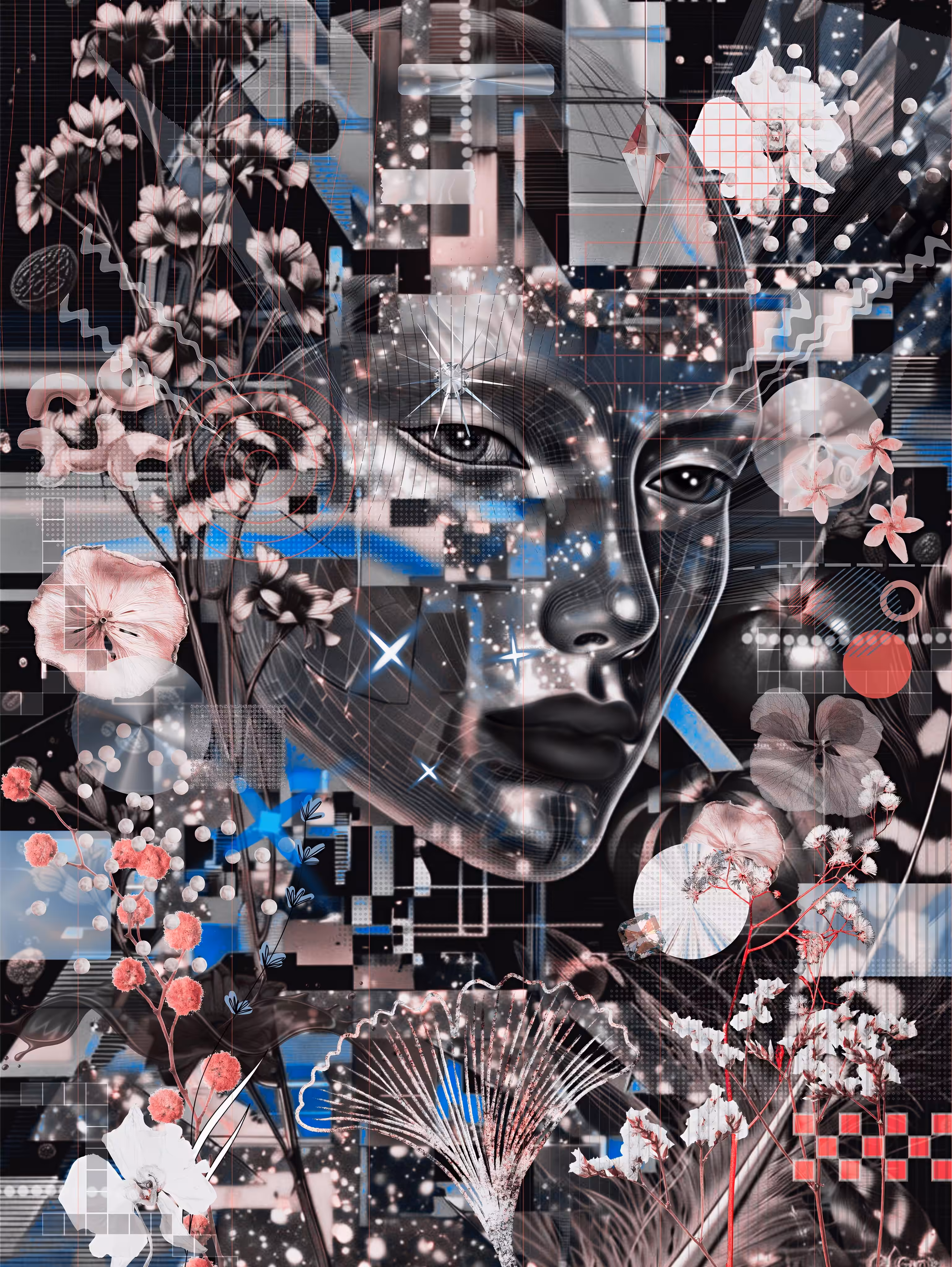 Blossom in the static 