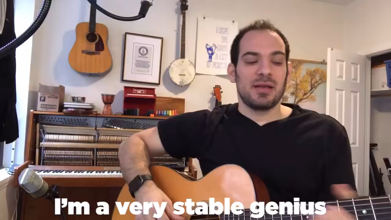 Song A Day: I'm A Very Stable Genius
