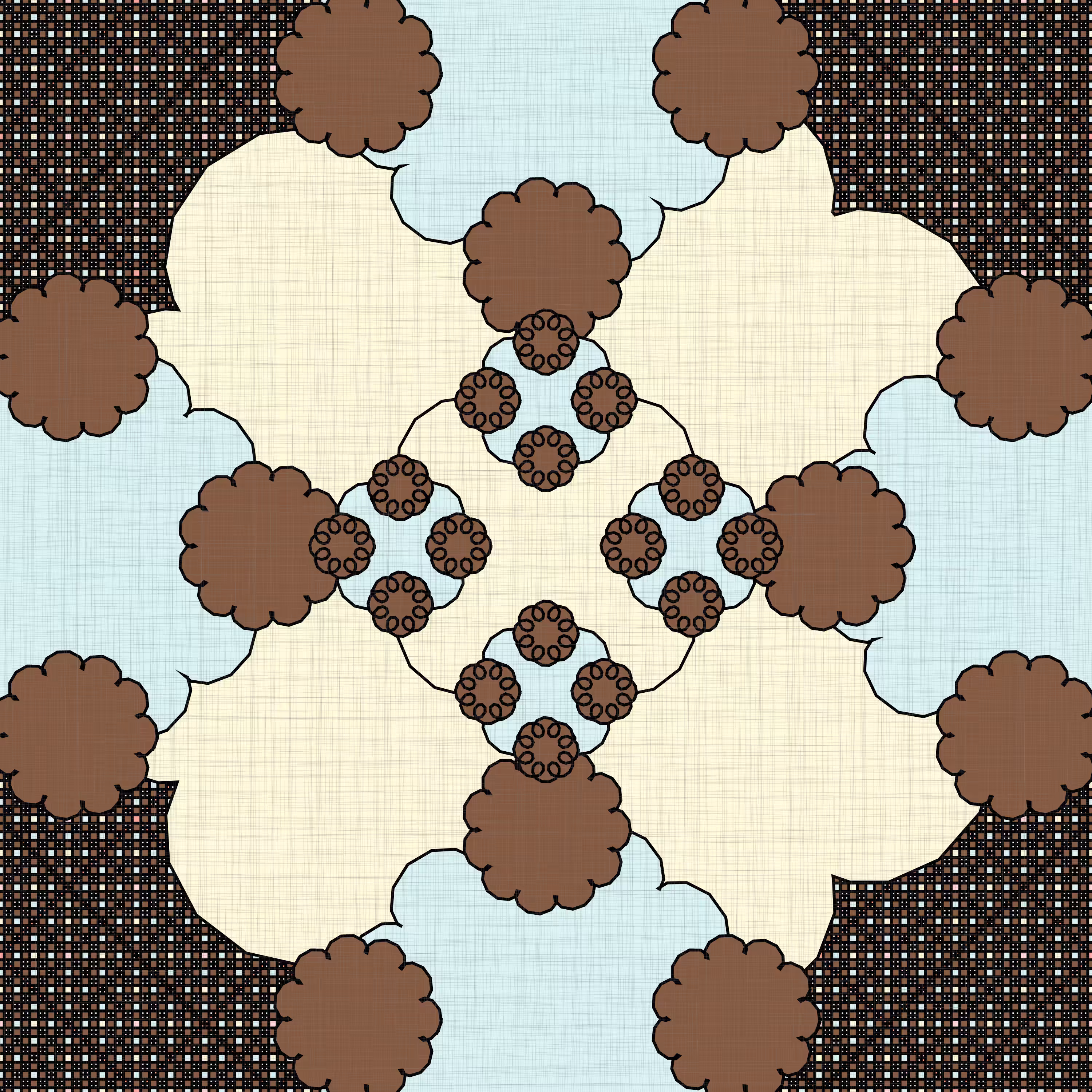 10 patterns 10 palettes #56